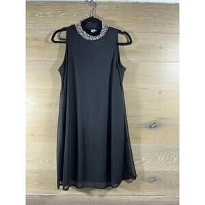 Annalee + Hope Cocktail Dress Sheath Black Dresses Women's Size Medium